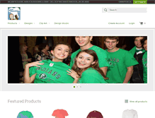 Tablet Screenshot of customshirtplace.com
